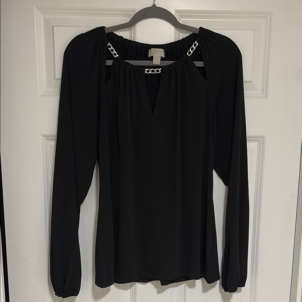 Elegant Black Women's Top